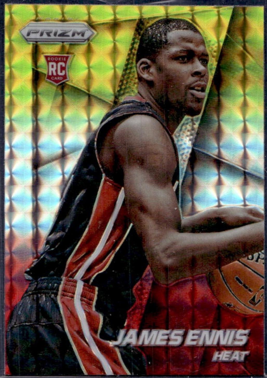 James Ennis [Yellow and Red Mosaic Prizm] #274
