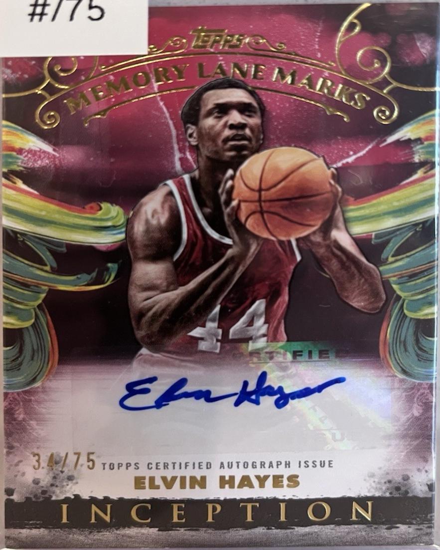 Elvin Hayes [Red] #MLM-EH