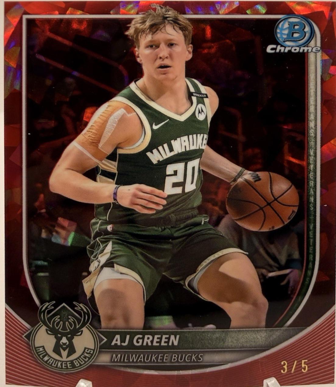 AJ Green [Red Geometric] #BCV-164