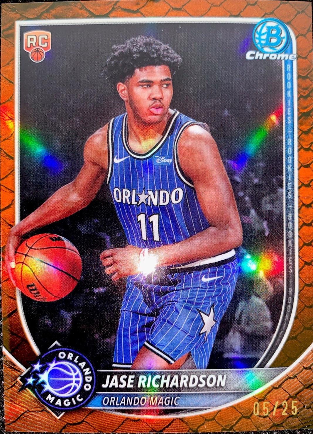 Jase Richardson [Reptilian Orange Refractor] #BCV-25
