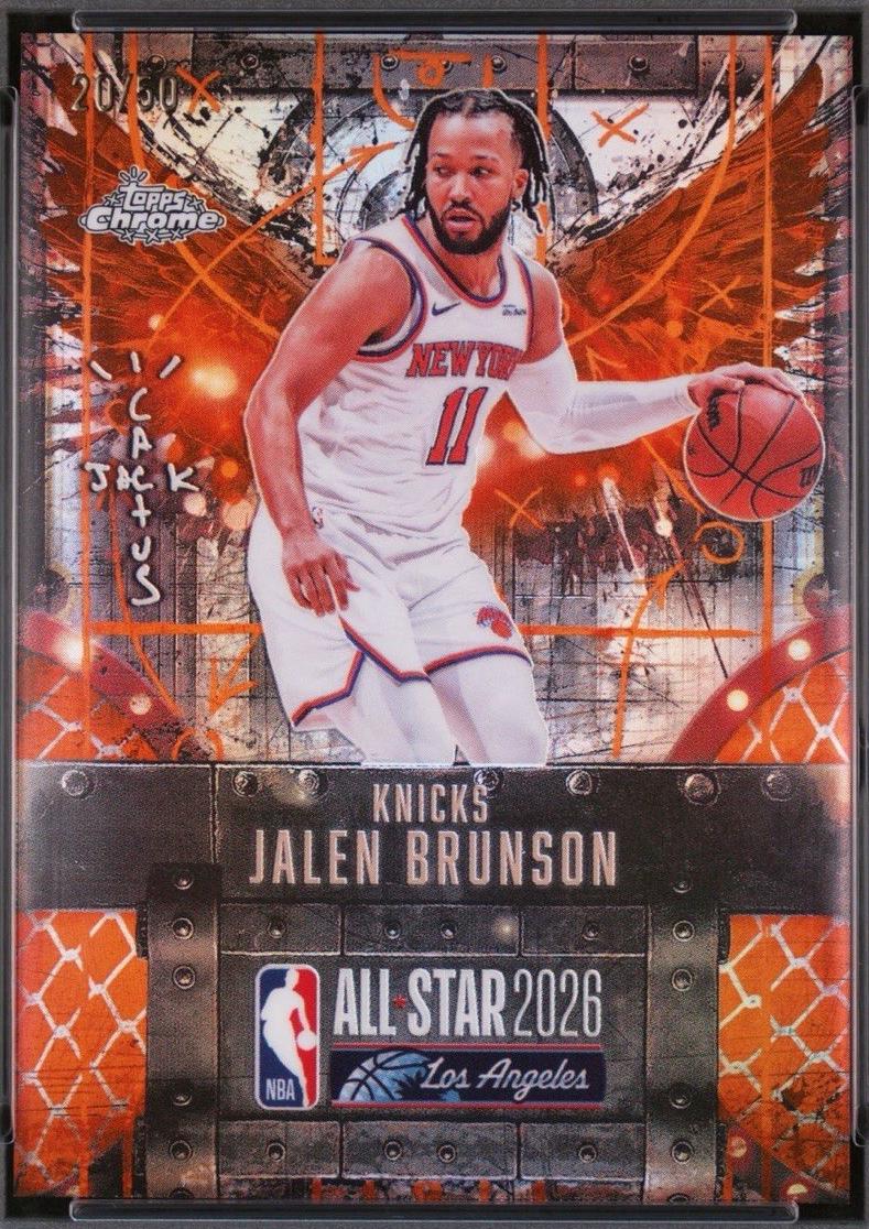 Jalen Brunson [Orange] #55