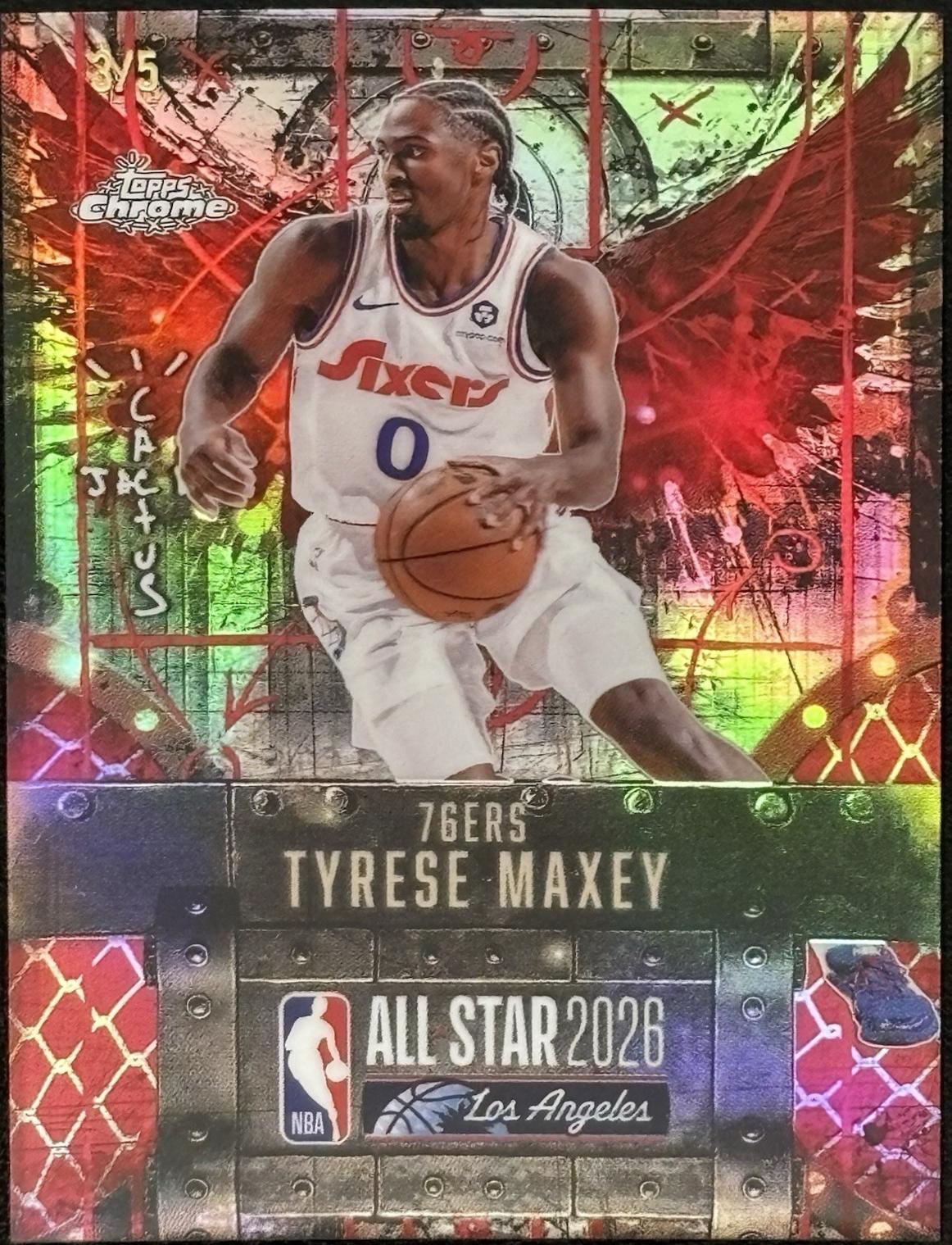 Tyrese Maxey [Red] #53