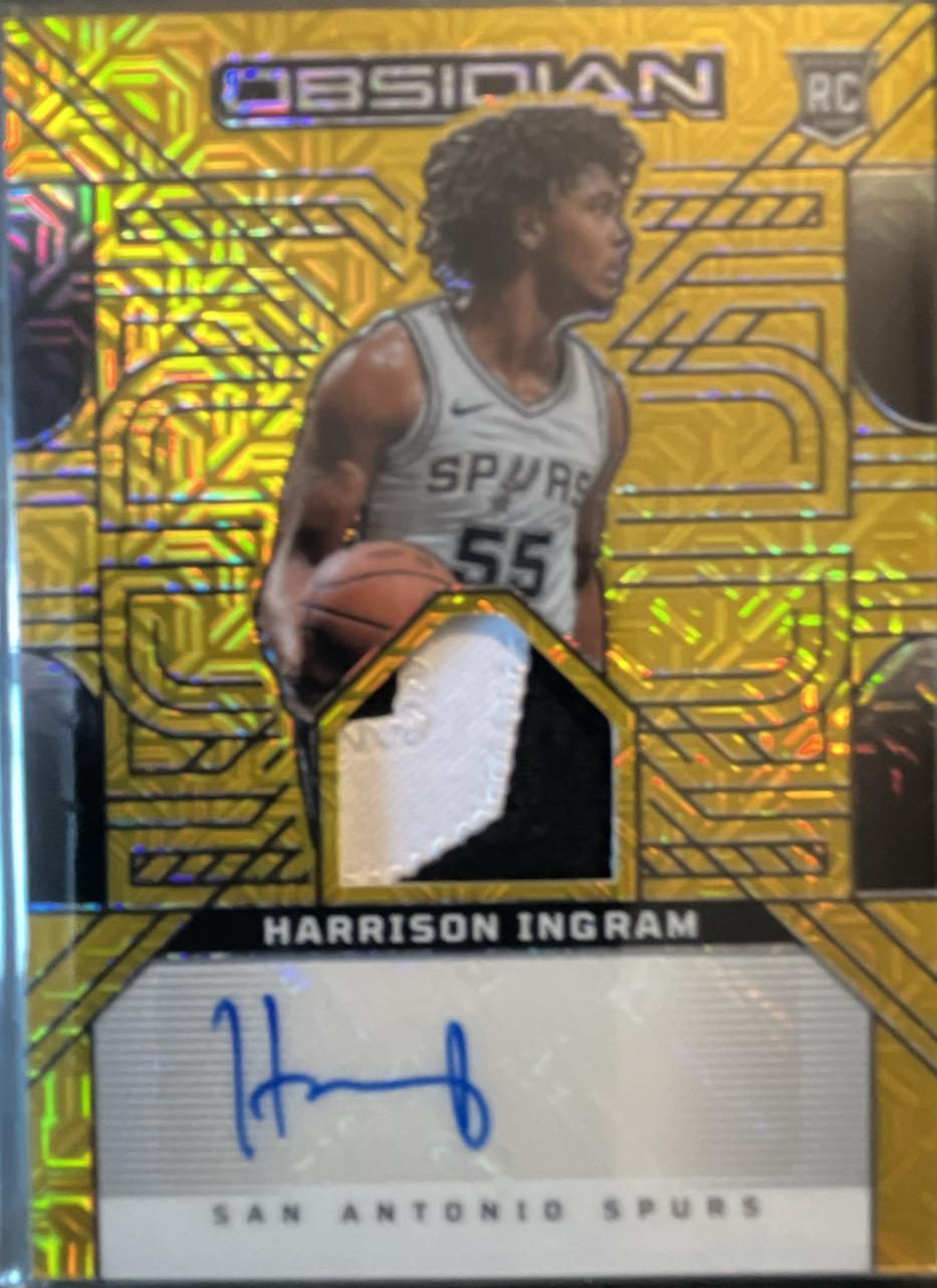 Harrison Ingram [Electric Etch Gold Flood] #RJI-HAR