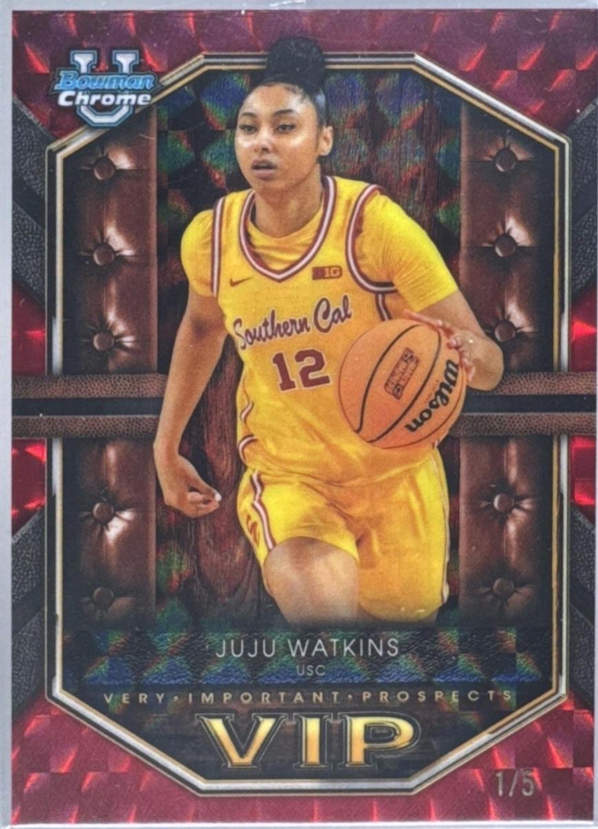 Juju Watkins [Red Geometric] #VIP-8
