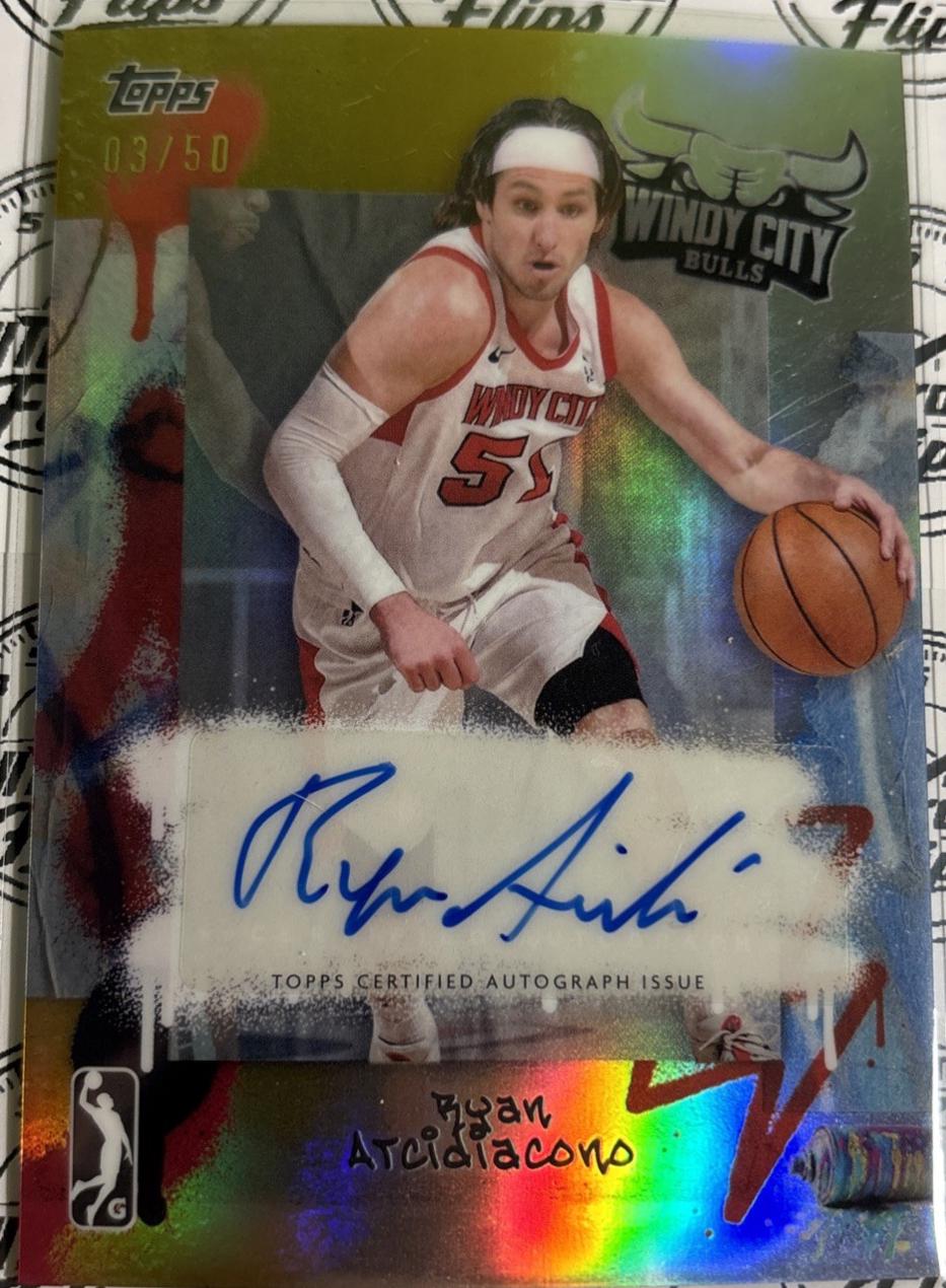 Ryan Arcidiacono [Gold Refractor] #AU-RA
