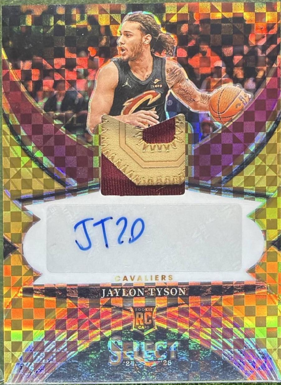 Jaylon Tyson [Gold Prizm] #RJA-TYS
