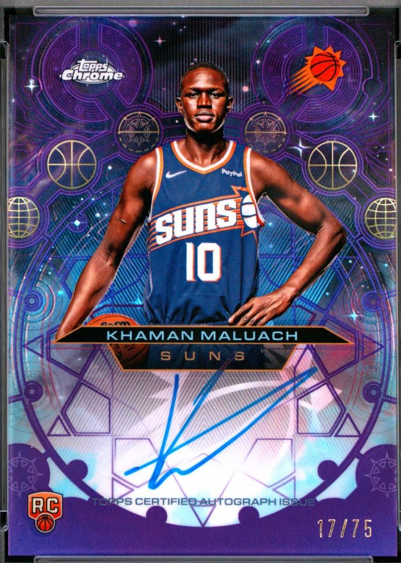 Khaman Maluach [Refractor Purple] #CHR-KM