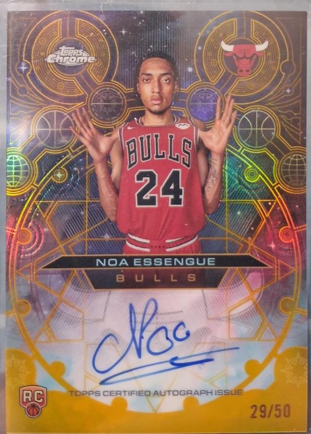 Noa Essengue [Refractor Gold] #CHR-NE
