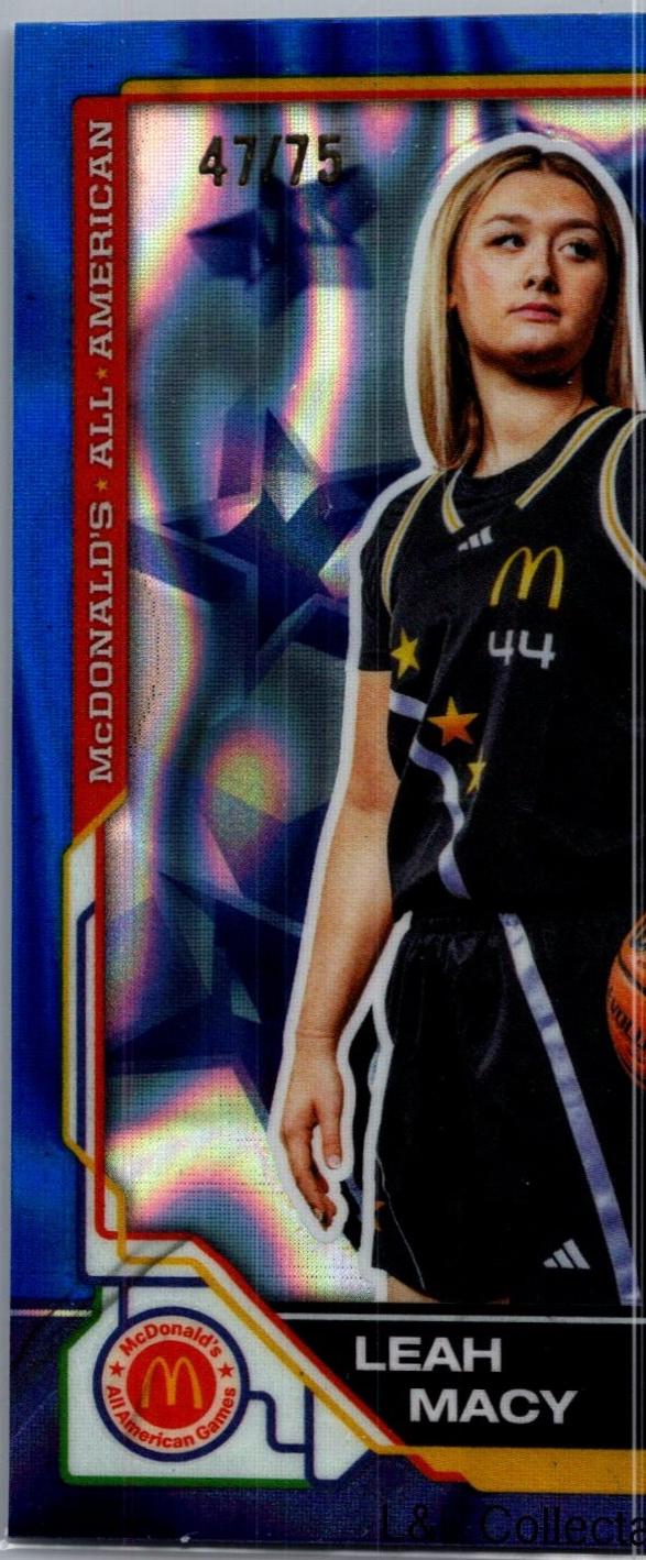 Leah Macy [Blue Lava Refractor] #24