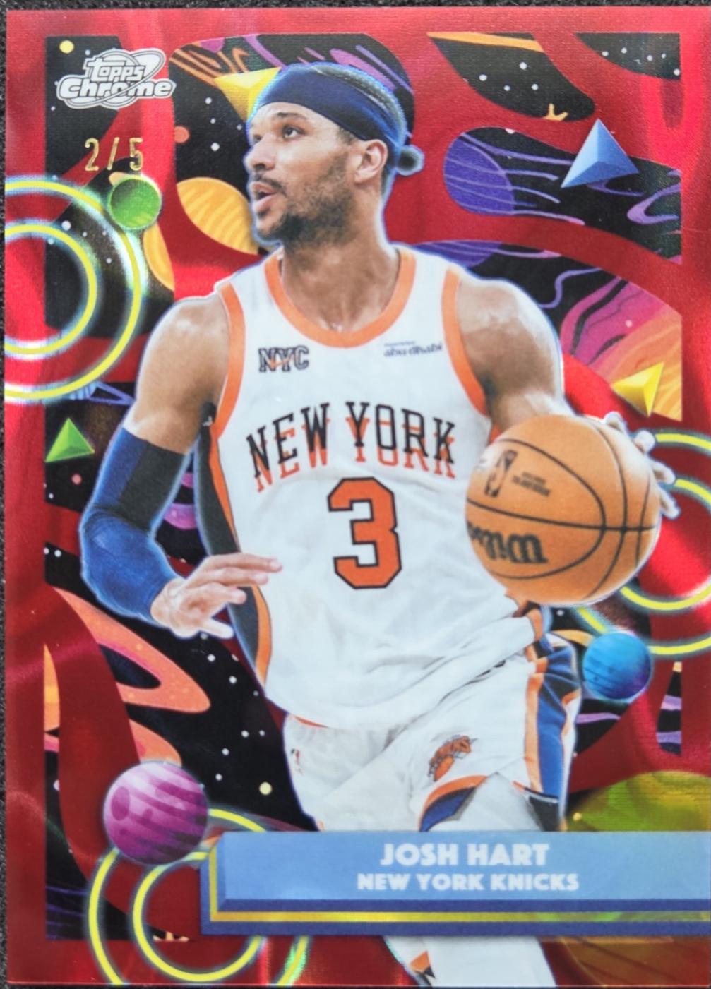 Josh Hart [Red Flare Refractor] #79