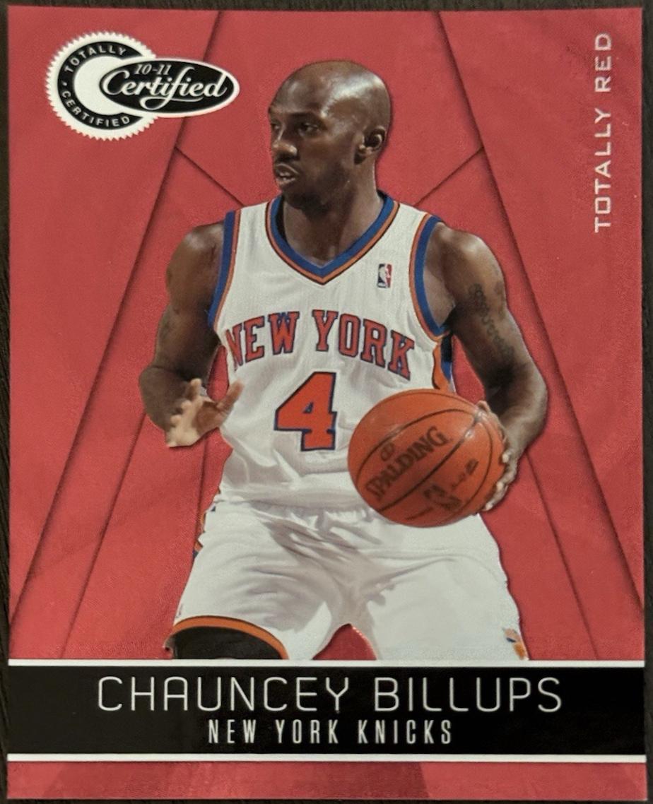 Chauncey Billups [Red] #66