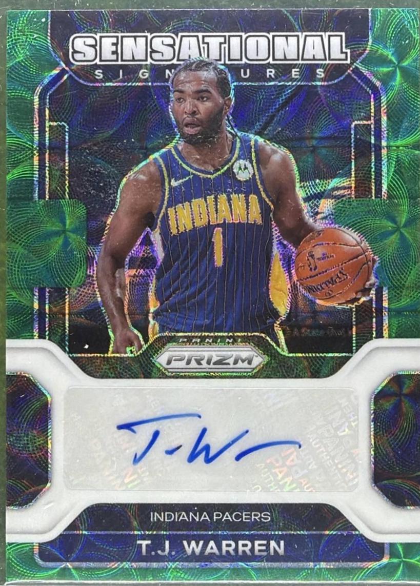 T. J. Warren [Choice Green Prizm] #SS-TJW
