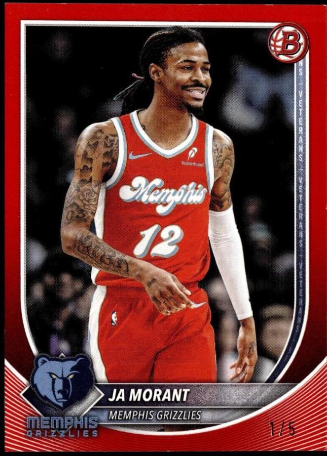 Ja Morant [Red Border] #136