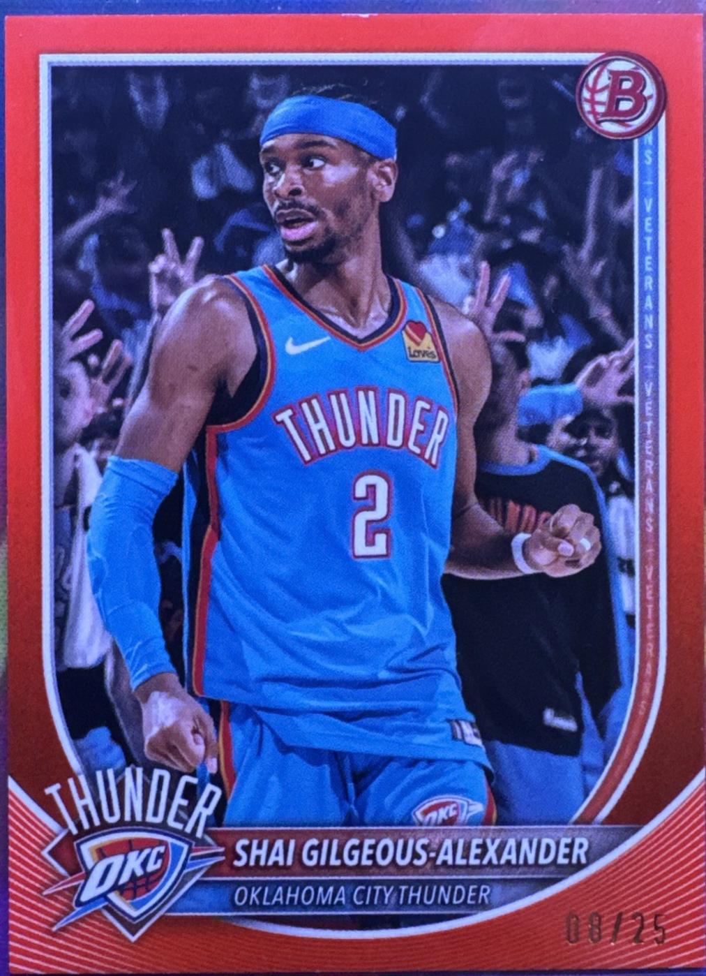 Shai Gilgeous-Alexander [Orange Border] #106