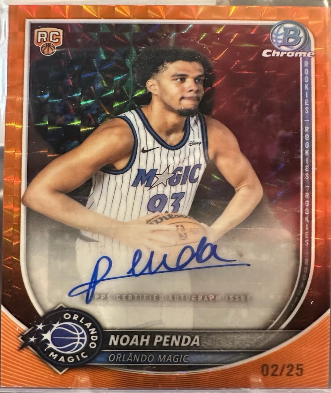 Noah Penda [Orange Geometric] #BCA-NP