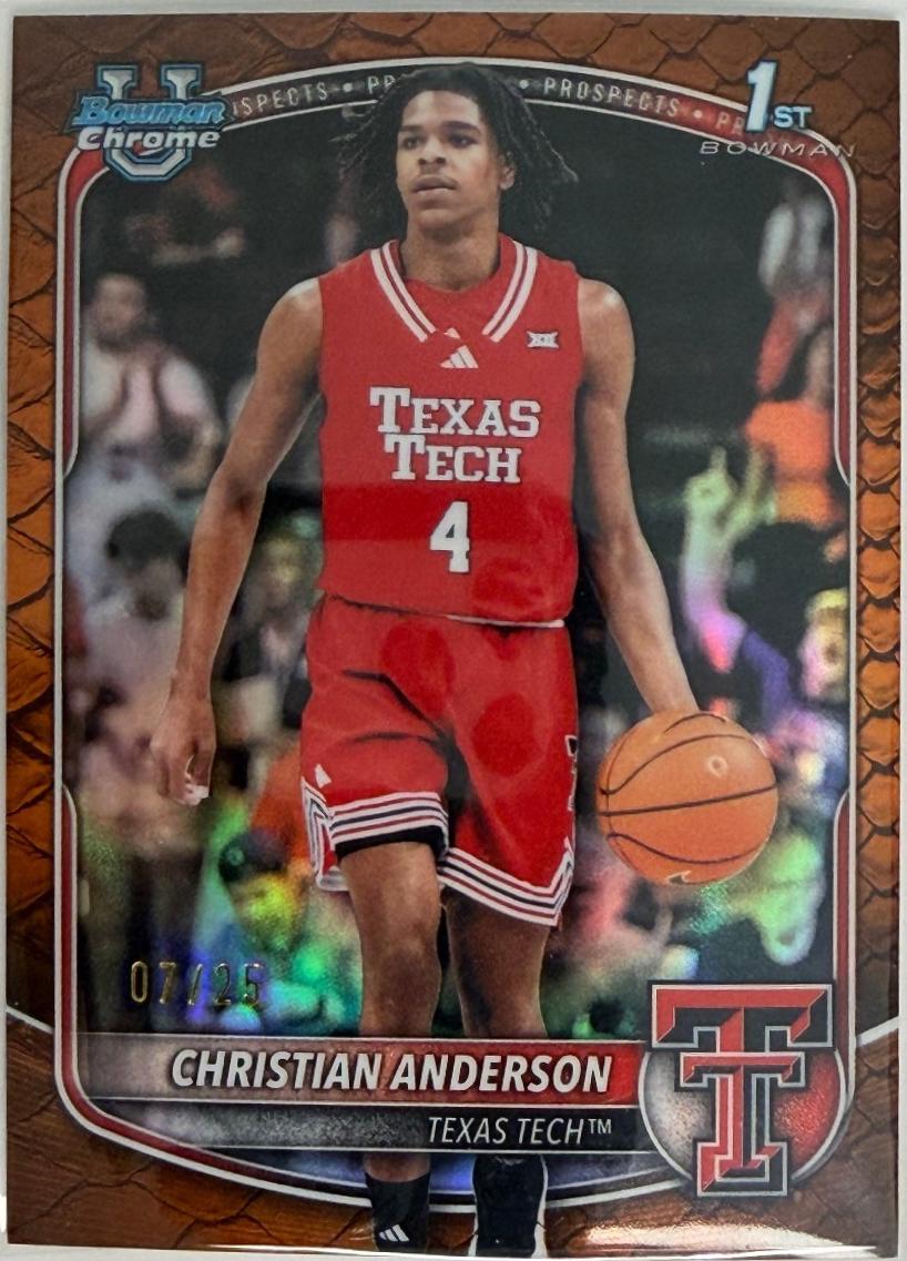 Christian Anderson [Reptilian Orange Refractor] #BCP-45
