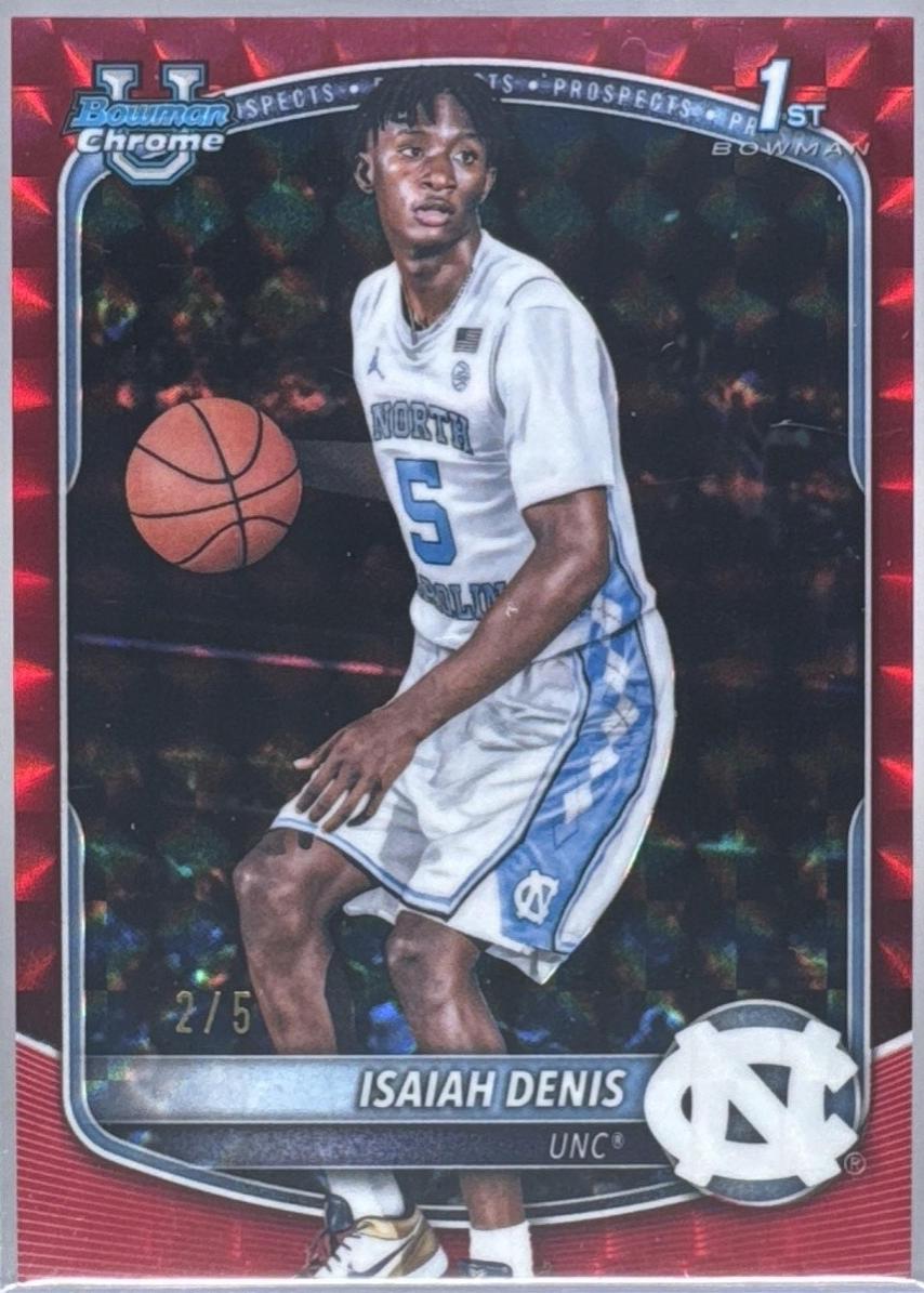 Isaiah Denis [Red Geometric] #BCP-49