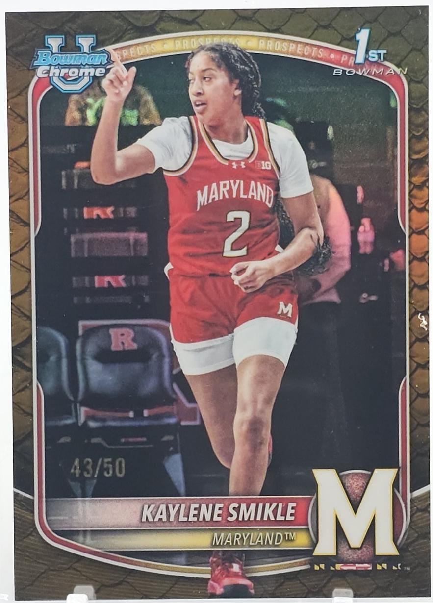 Kaylene Smikle [Reptilian Gold Refractor] #BCP-39