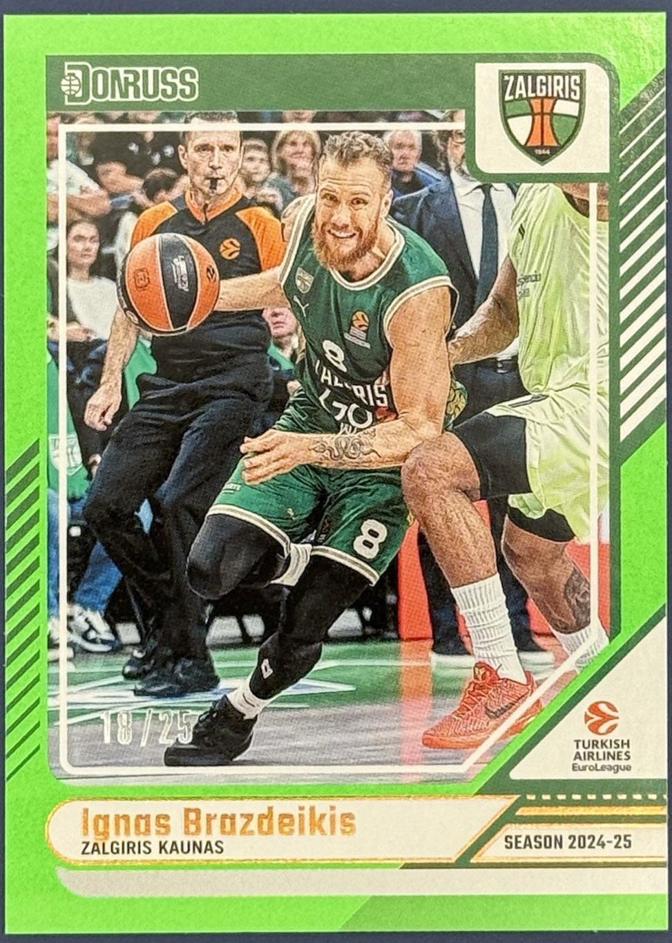 Ignas Brazdeikis [Neon Green Flood] #114