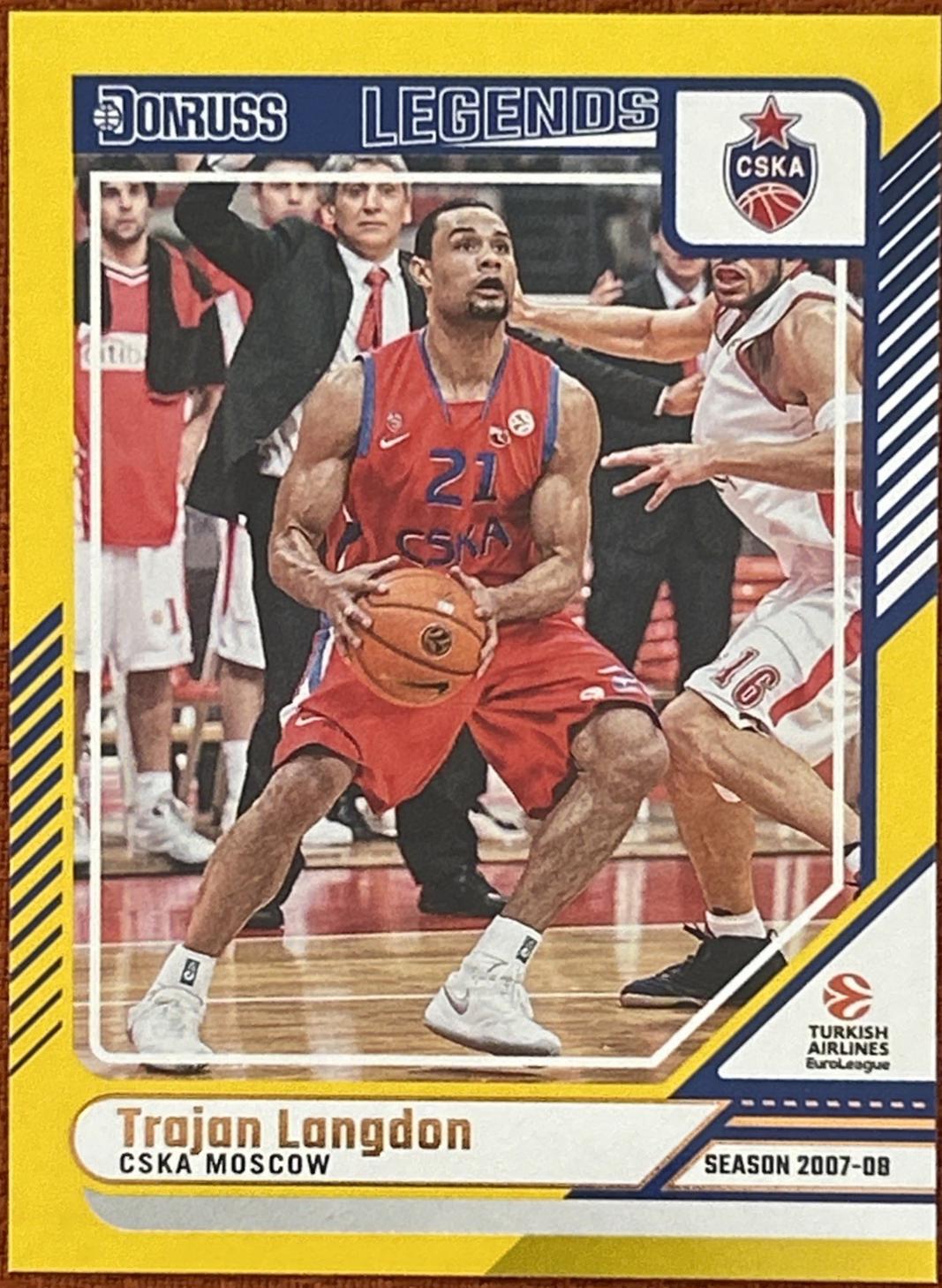 Trajan Langdon [Yellow Flood] #194