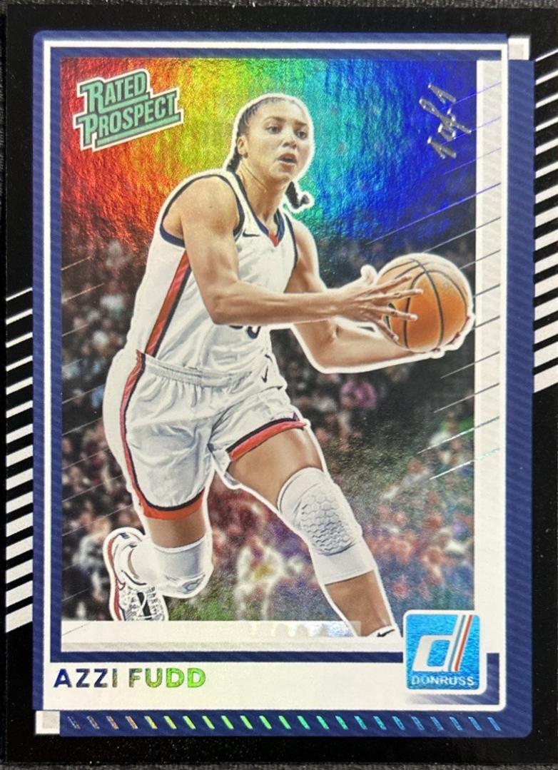 Azzi Fudd [Black Holo Optic Autograph] #87