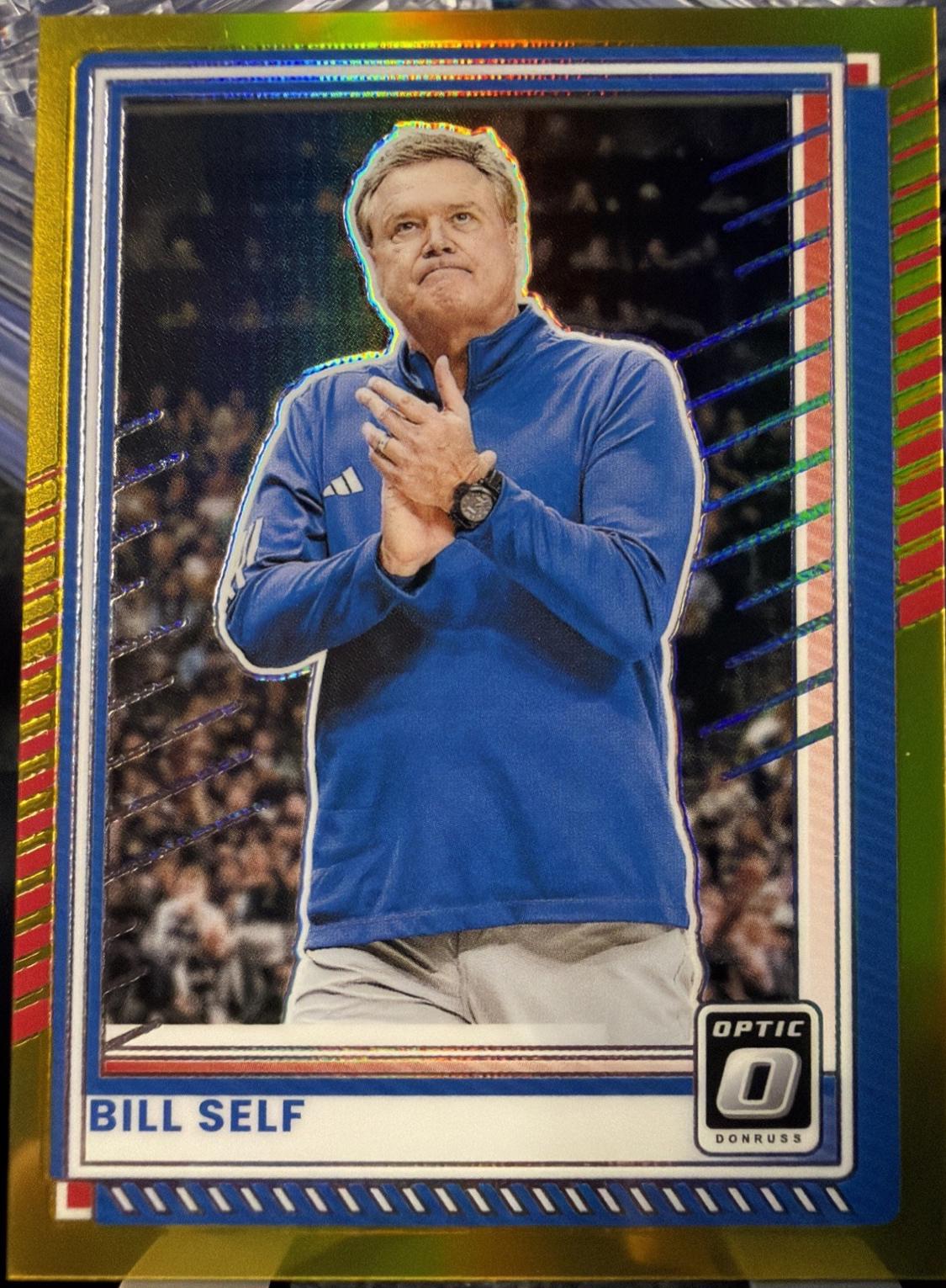 Bill Self [Gold Optic] #182