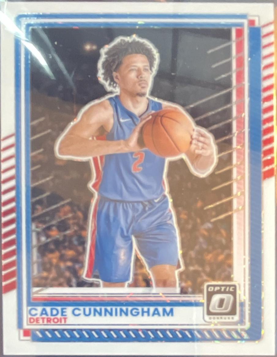 Cade Cunningham [White Velocity Optic] #108