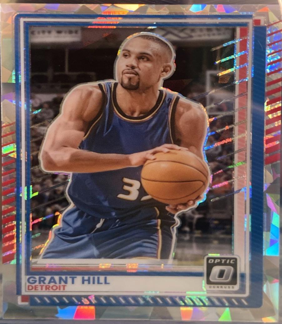 Grant Hill [Cracked Ice Optic] #128