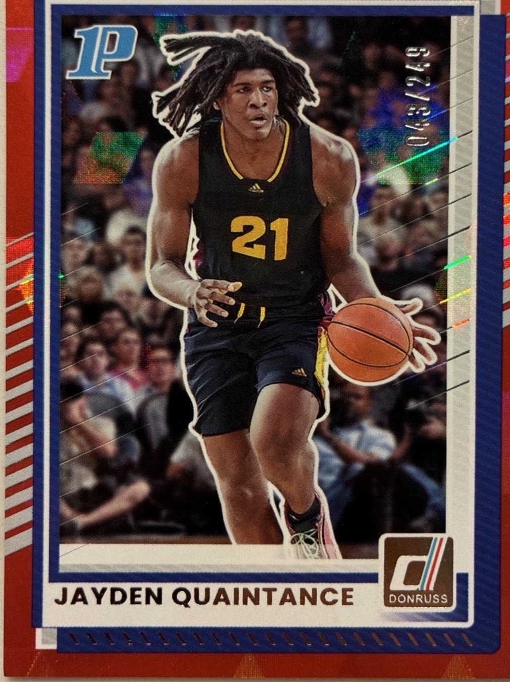 Jayden Quaintance [Red Cubic] #72