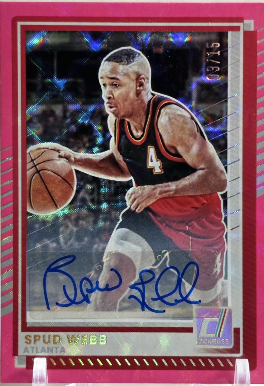 Spud Webb [Future Frame Autograph] #145