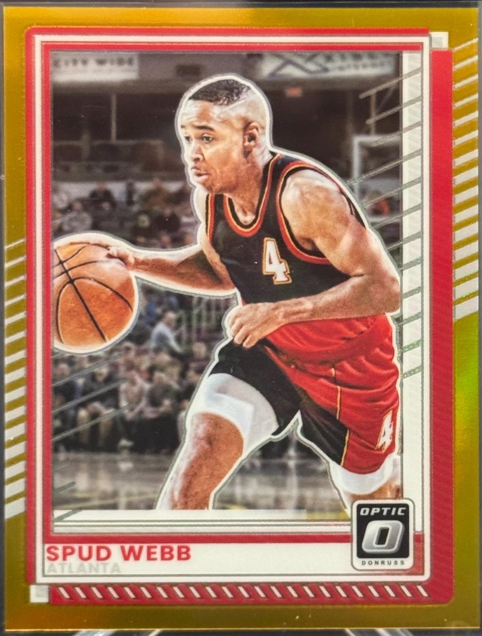 Spud Webb [Gold Optic] #145
