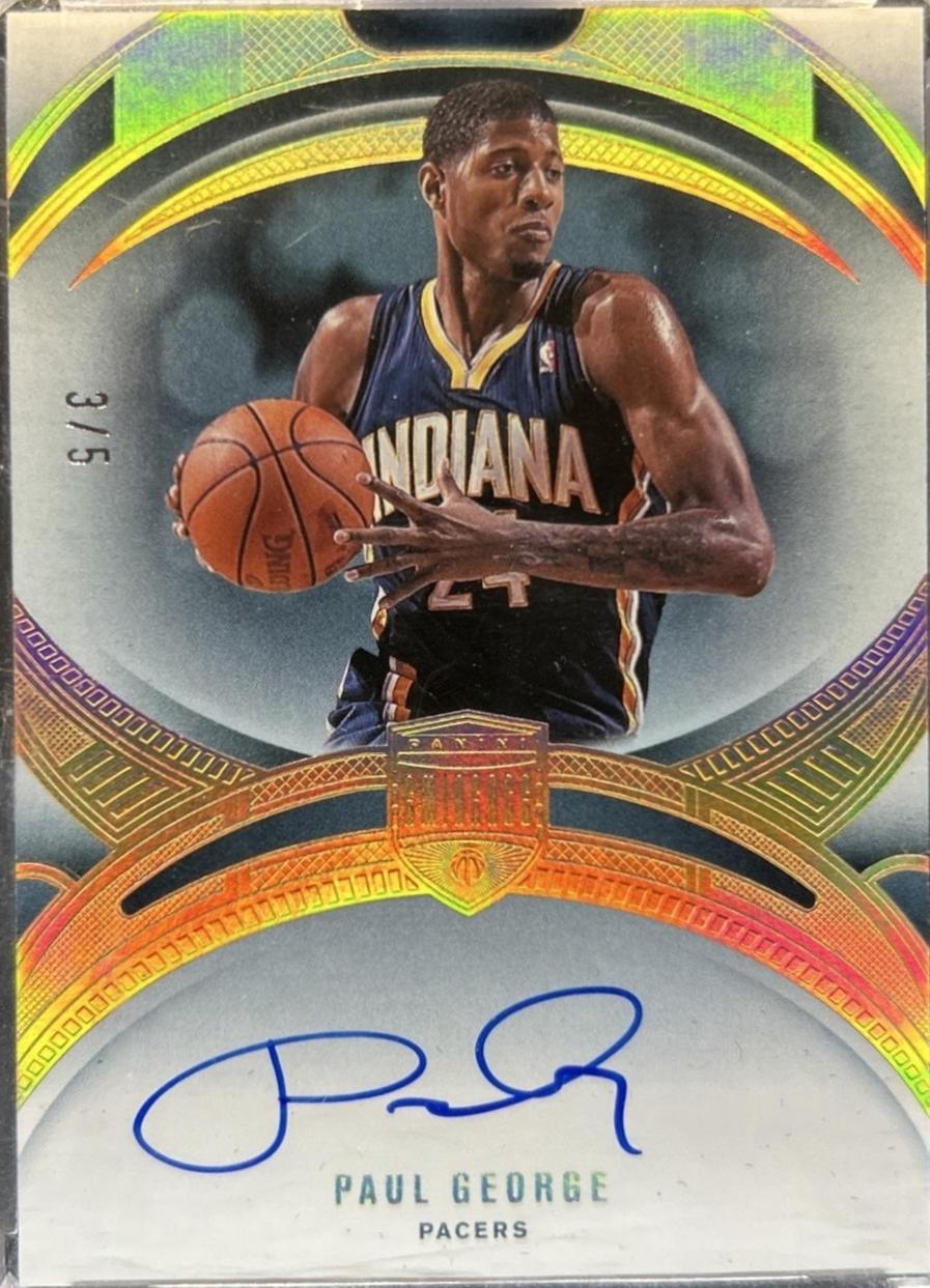 Paul George [Gold Autograph] #20