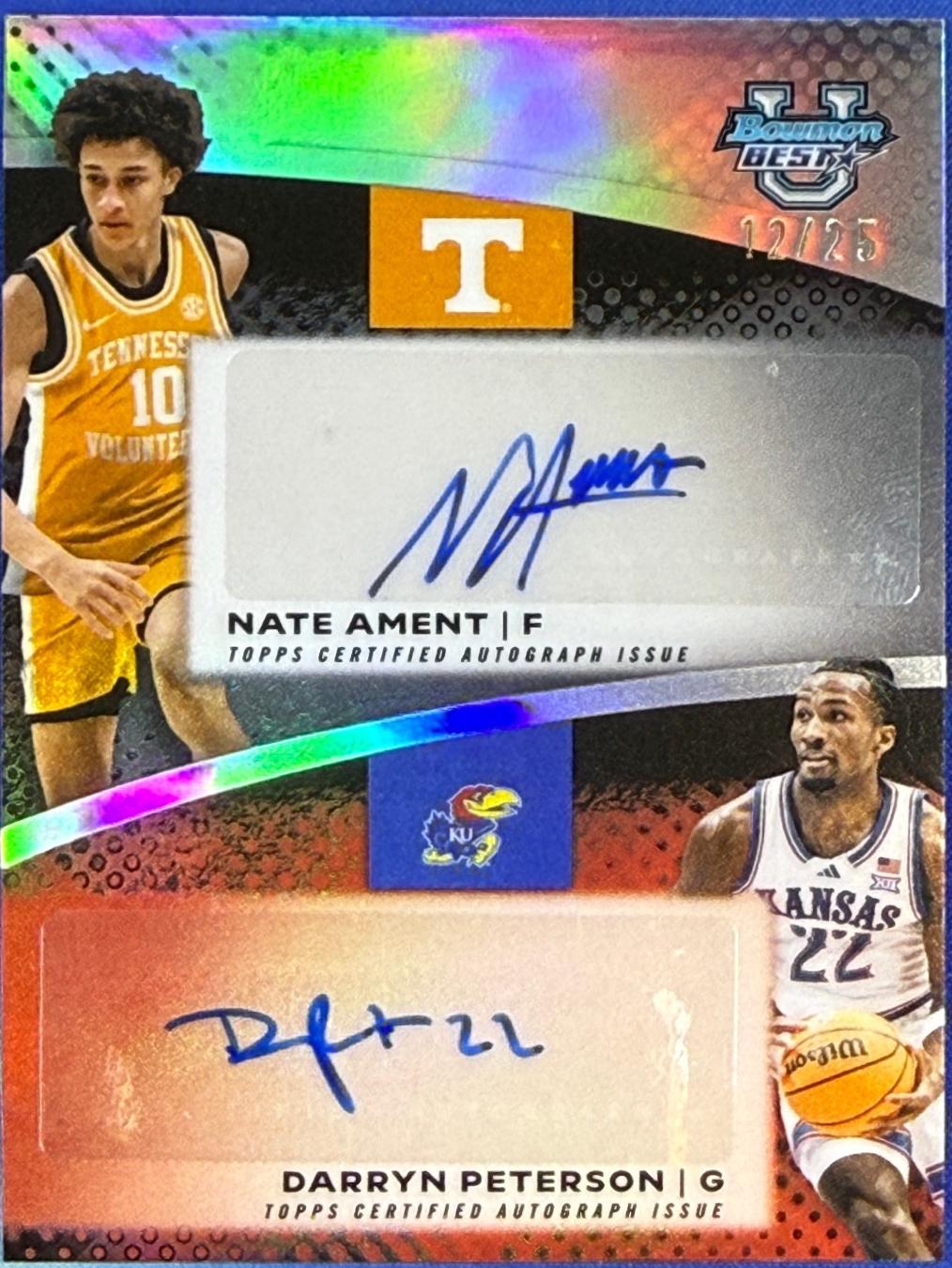 Nate Ament / Darryn Peterson #DRA-NA