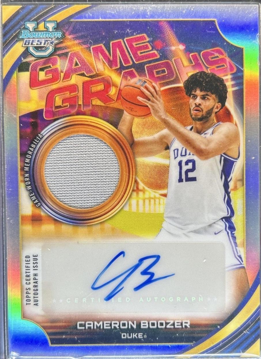 Cameron Boozer [Conference Patch] #GG-CB
