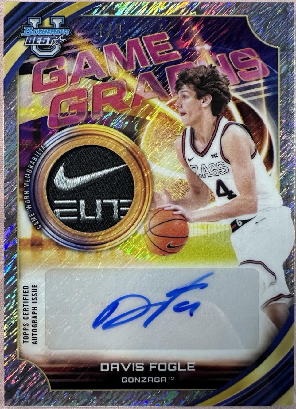 Davis Fogle [Special Patch] #GG-DF