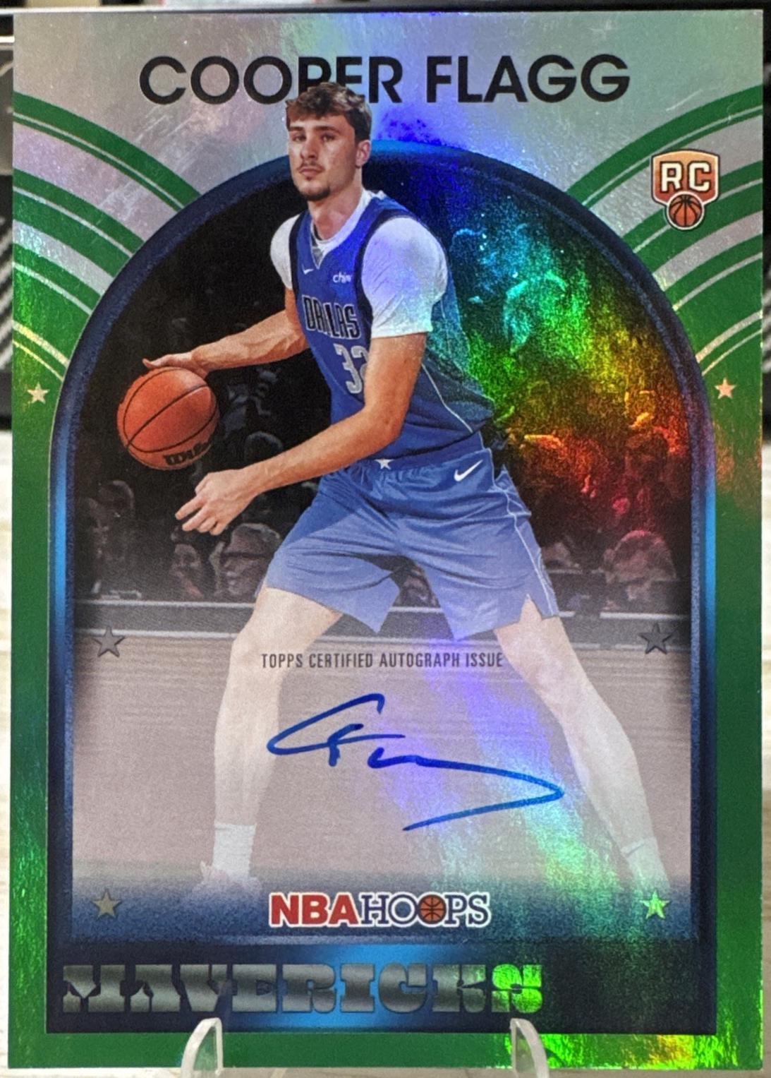 Cooper Flagg [Green Hoops] #89S-CF