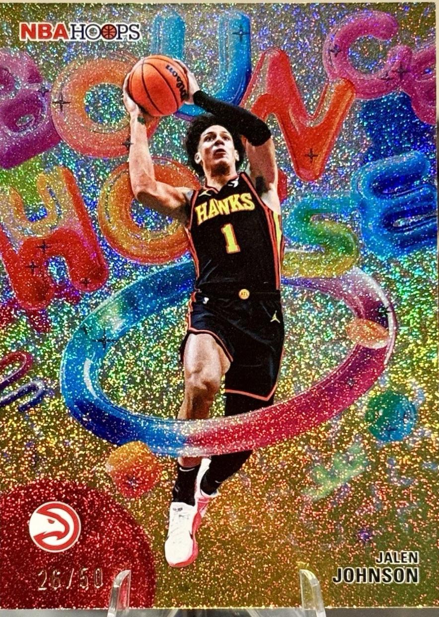 Jalen Johnson [Pixel Burst Gold] #BH-15