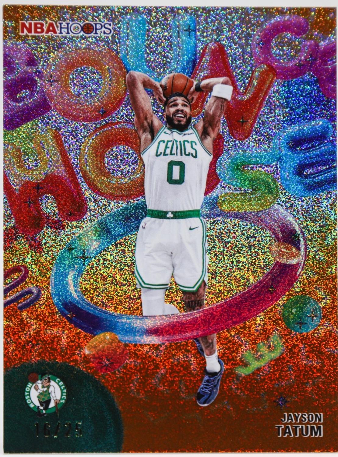 Jayson Tatum [Pixel Burst Orange] #BH-10