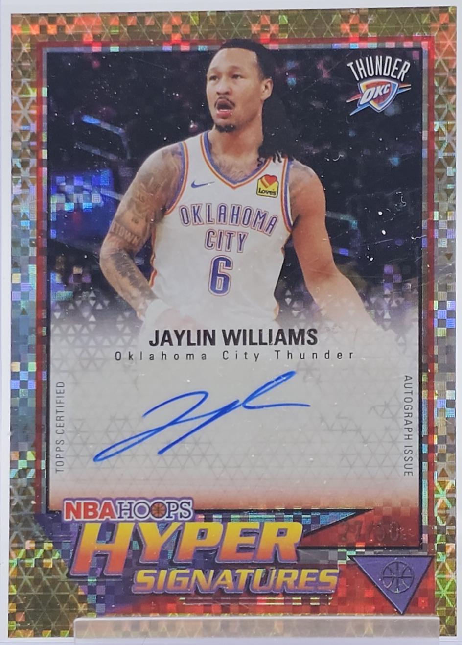 Jaylin Williams [Gold] #HHS-JW