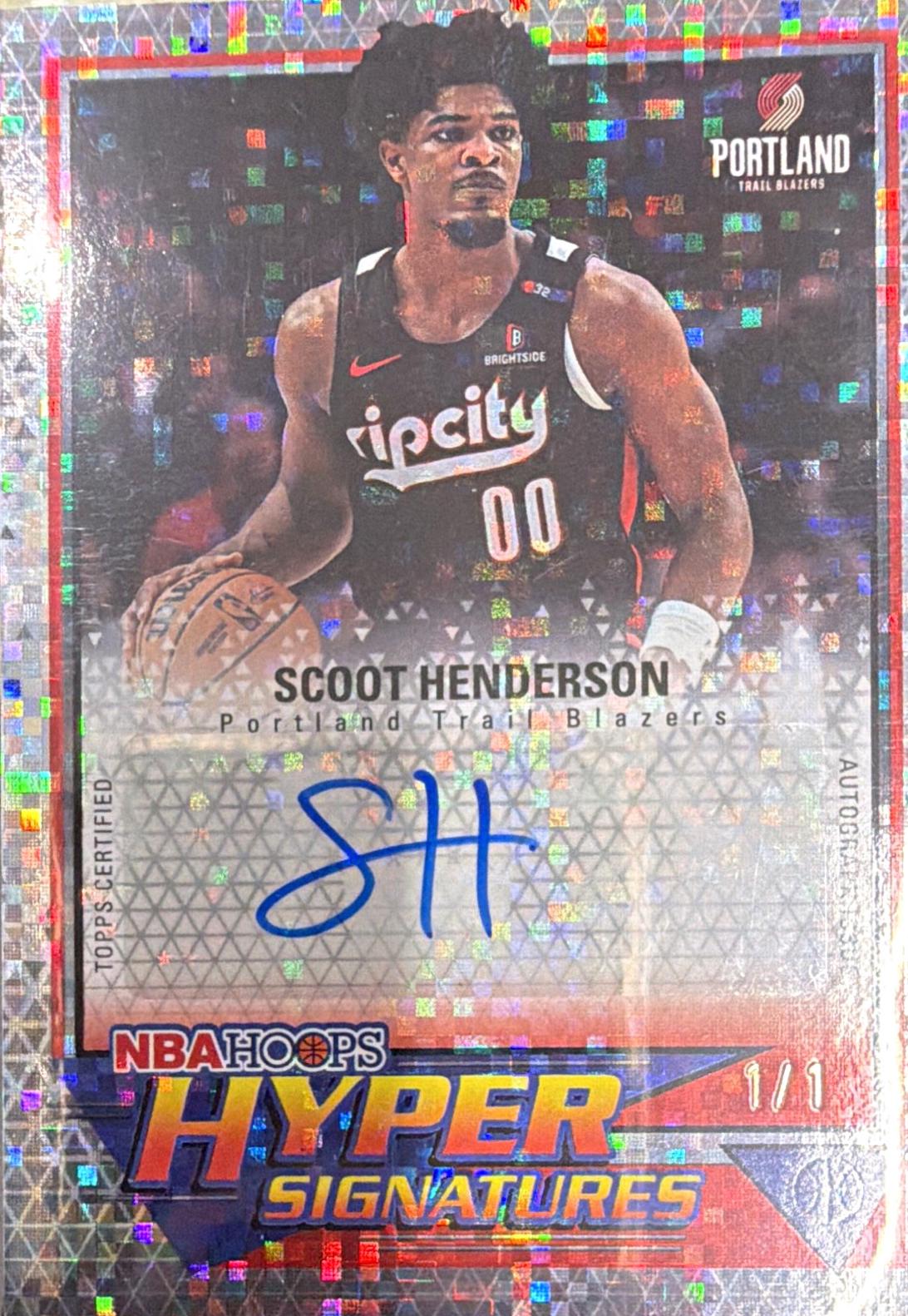 Scoot Henderson [Platinum] #HHS-S