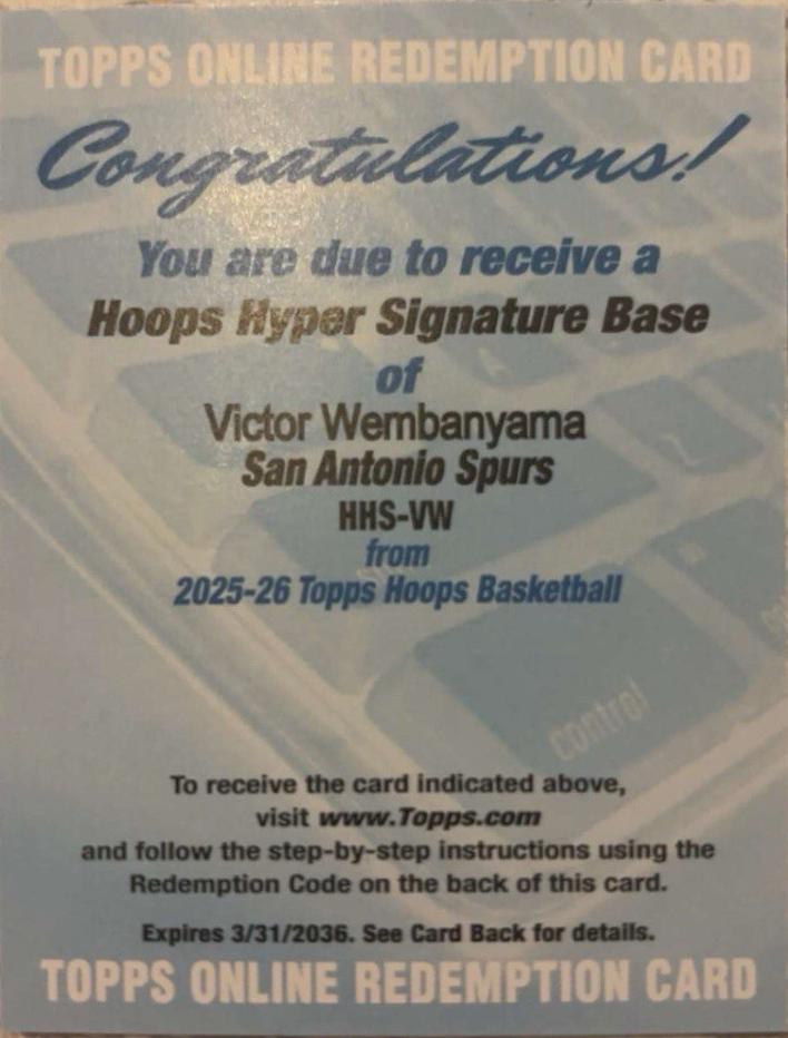 Victor Wembanyama #HHS-V