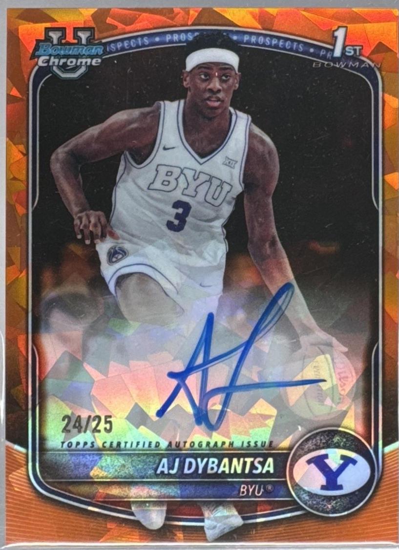 AJ Dybantsa [Orange] #CPA-AD