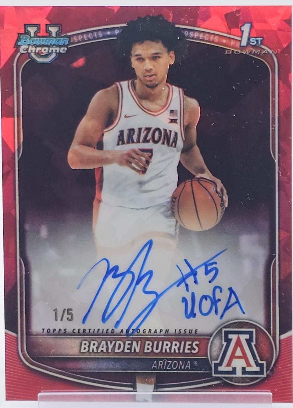 Brayden Burries [Red] #CPA-BB