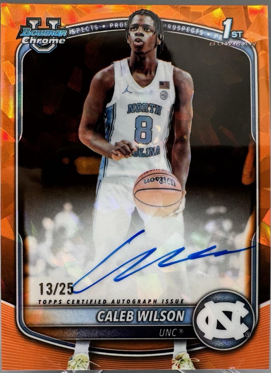 Caleb Wilson [Orange] #CPA-CL