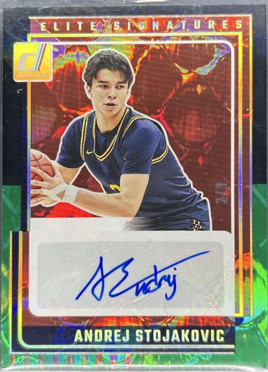 Andrej Stojakovic [Black Green] #4