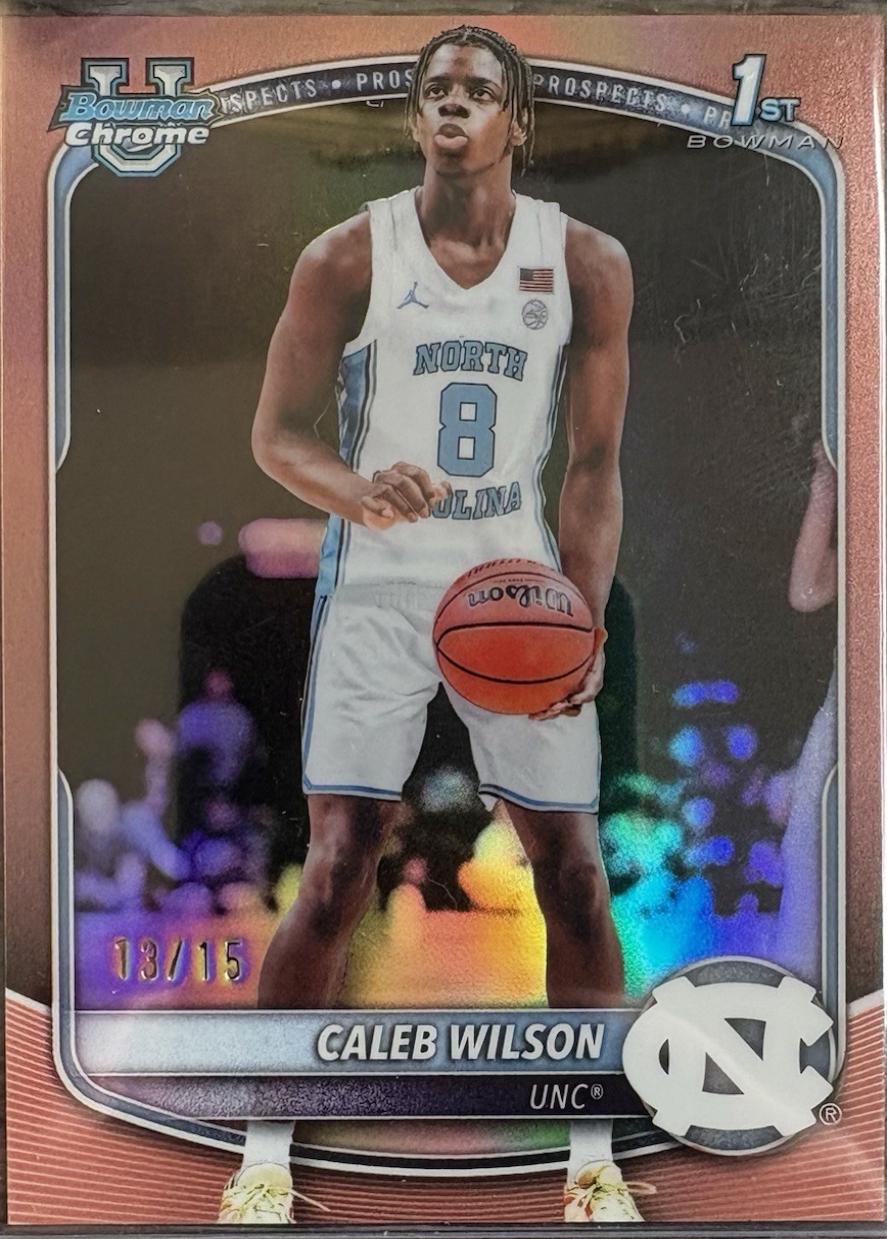 Caleb Wilson [Rose Gold Refractor] #BCP-83