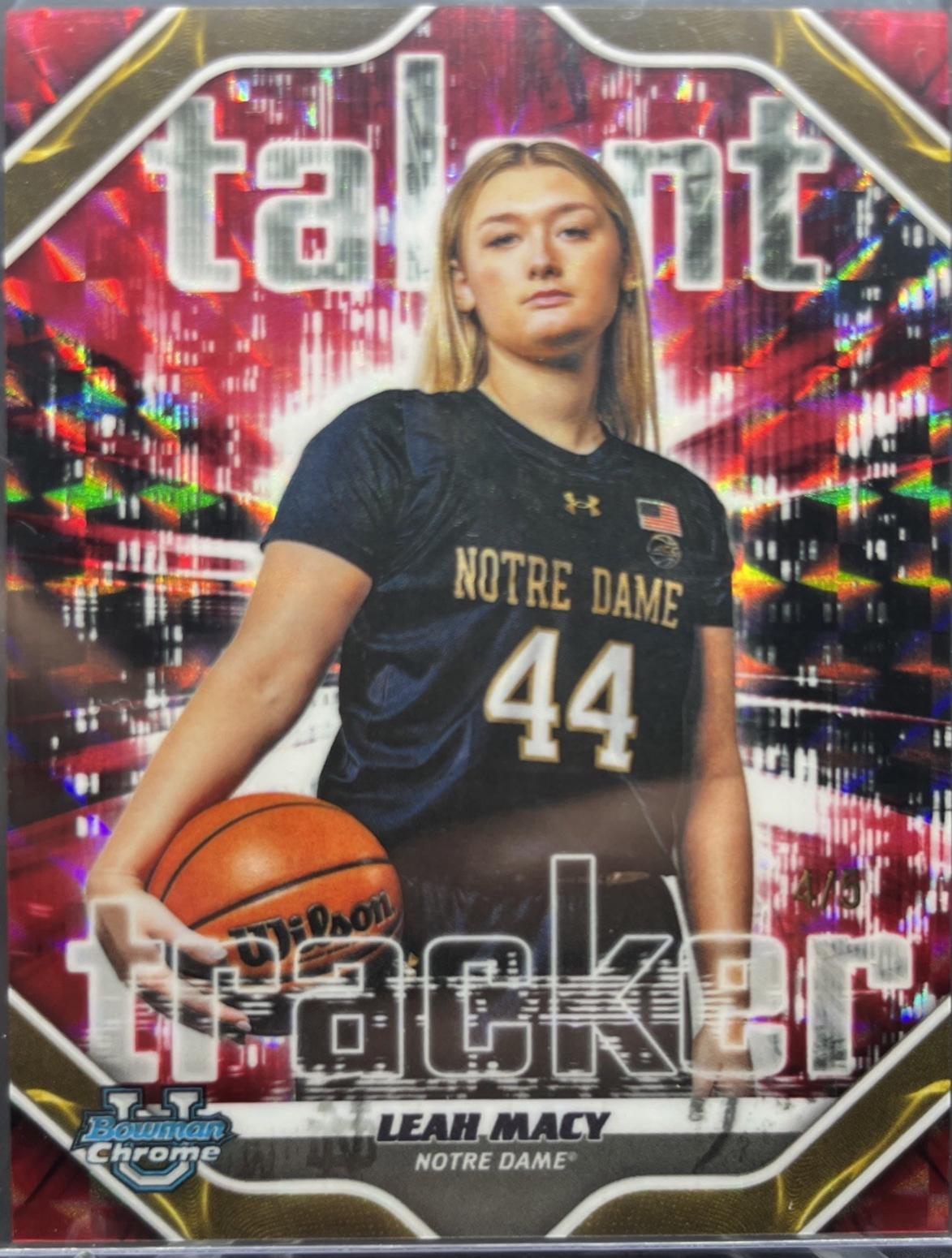 Leah Macy [Red Refractor] #TT-18