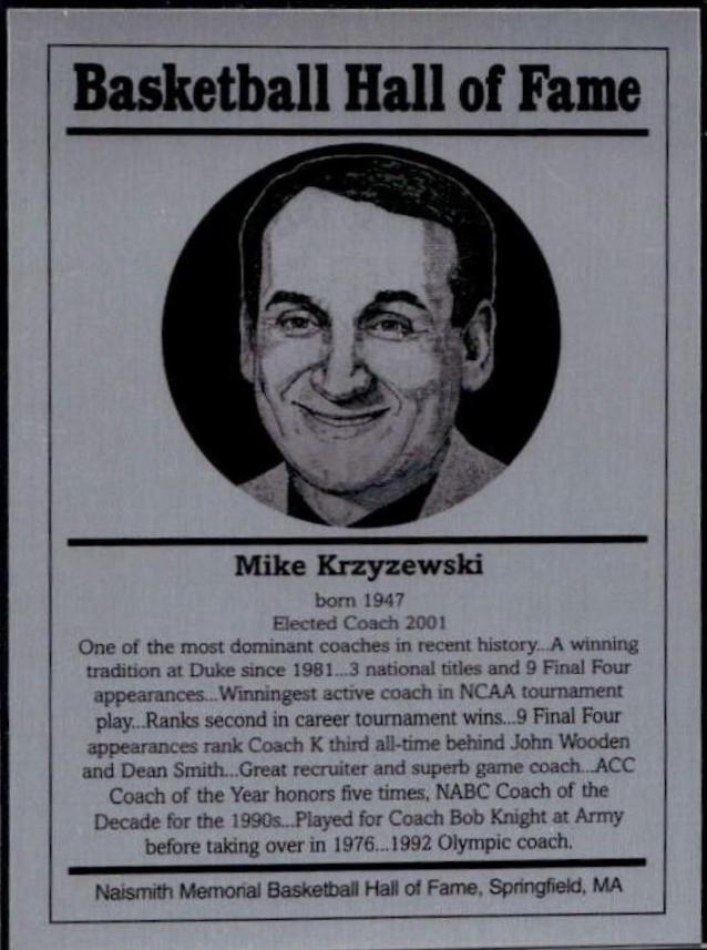 Mike Krzyzewski