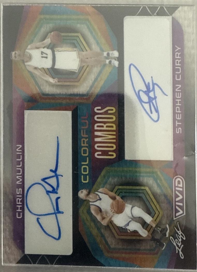 Chris Mullin / Stephen Curry #CC-10