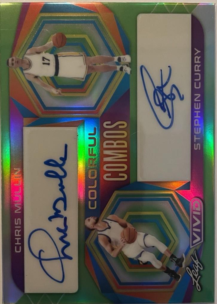 Chris Mullin / Stephen Curry [Green] #CC-10
